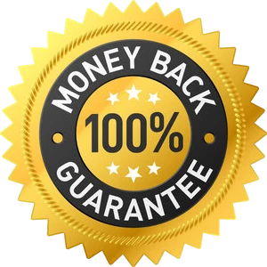 100% money-back guarantee